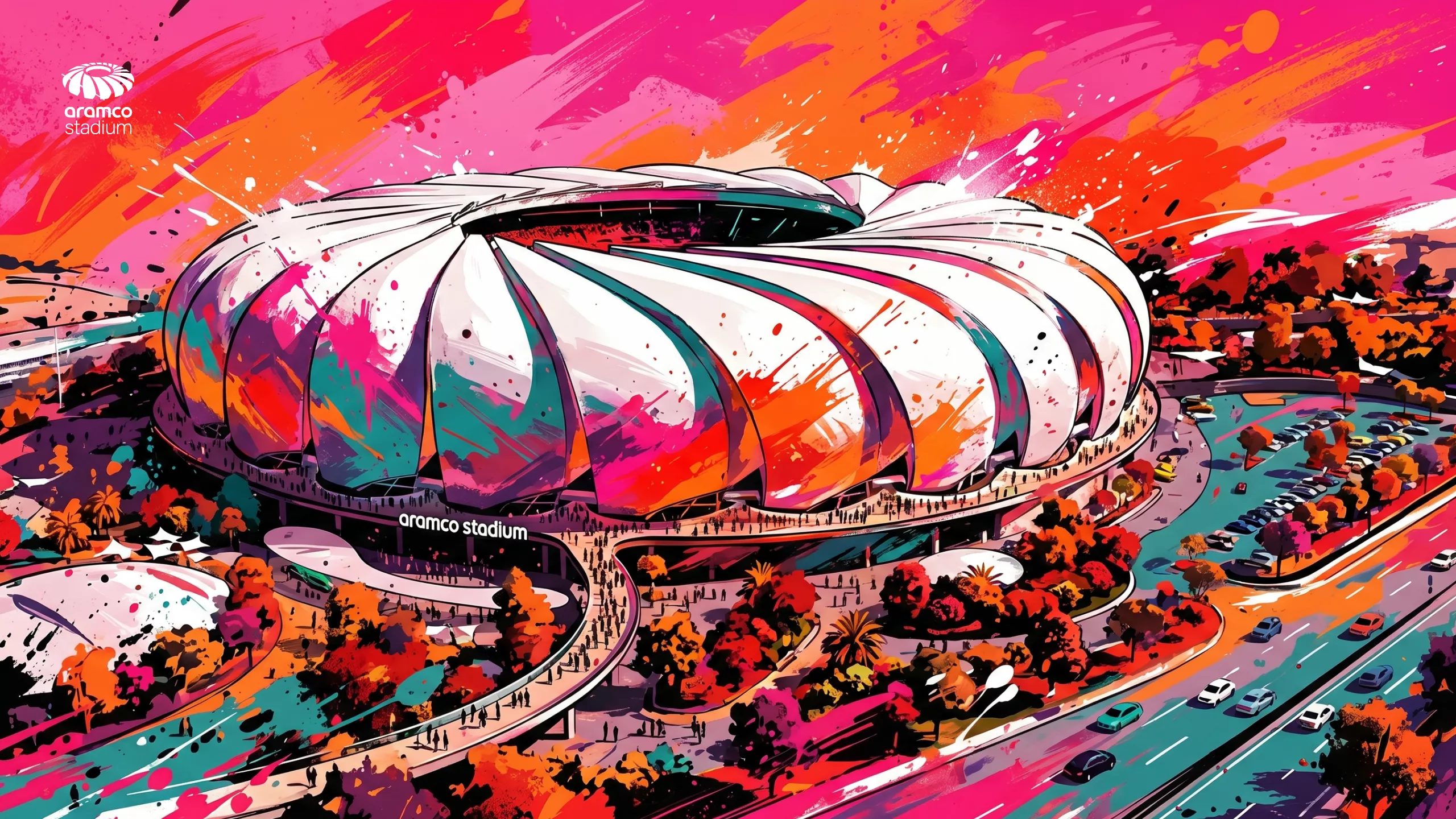 Aramco Stadium and its destination